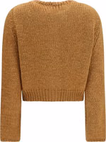 Brown Silk Cardigan 2