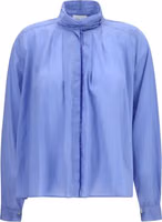 Blue Cotton Blouse 1