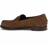 Brown Suede Leather Slip-On Loafers 3