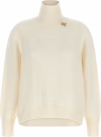 White Virgin Wool Cardigan 1