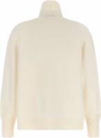 White Virgin Wool Cardigan 2