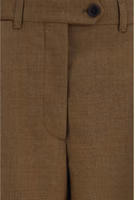 Brown Wool Oves Aries Dress Pants 3
