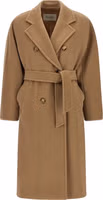 Beige Virgin Wool Coat 1