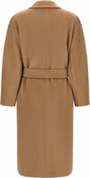 Beige Virgin Wool Coat 2