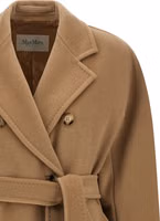 Beige Virgin Wool Coat 3