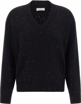 Black Cashmere Cardigan