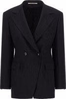 Black Viscose Blazer 1