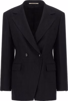 Black Viscose Blazer