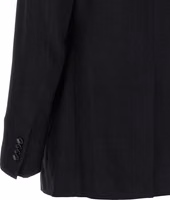 Black Viscose Blazer 3