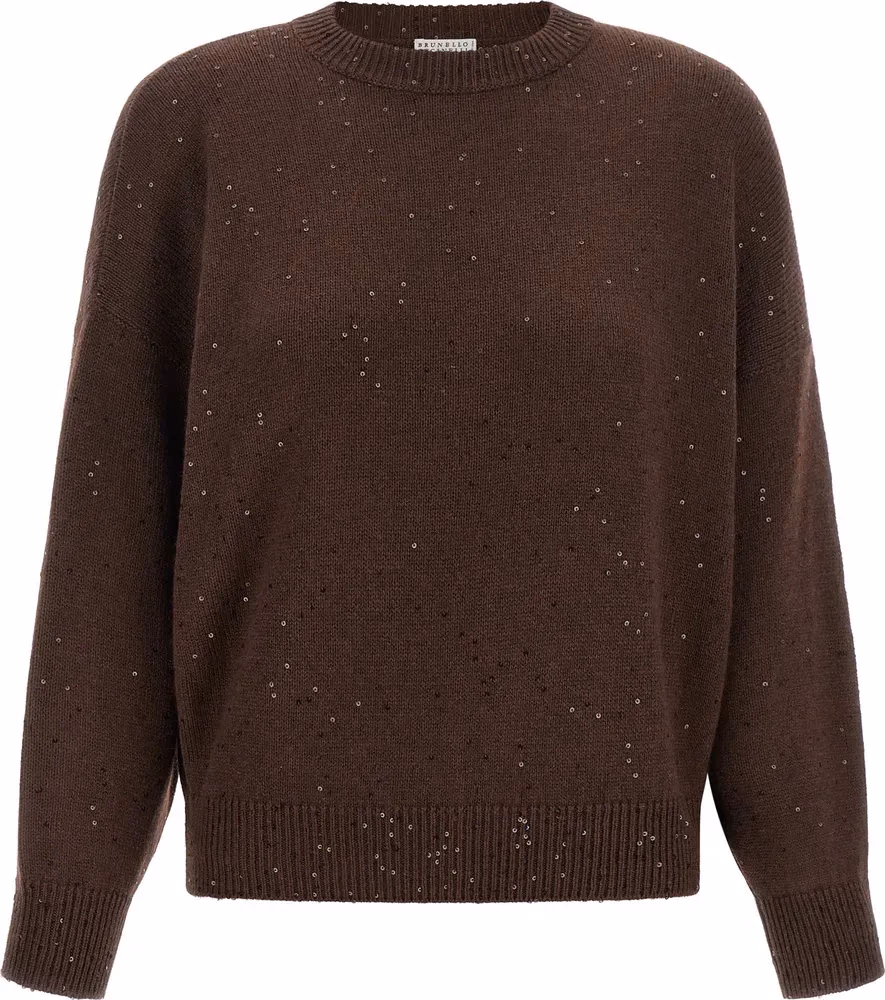 Brown Cashmere Cardigan