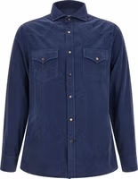 Blue Cotton Blouse 1