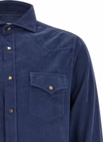 Blue Cotton Blouse 3