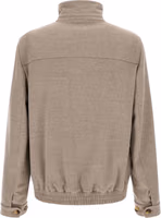 Beige Virgin Wool Bomber 2