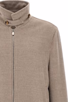Beige Virgin Wool Bomber 3