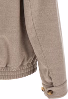 Beige Virgin Wool Bomber 4
