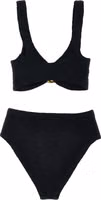 Black Nylon Bikini 2