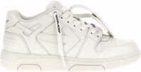 White Calfskin Low Top Sneakers 1