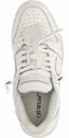 White Calfskin Low Top Sneakers 5