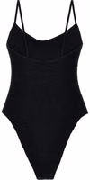 Black Polyamide One-Piece Swimsuit 2