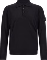 Black Virgin Wool Cardigan 1