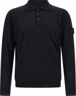 Black Virgin Wool Cardigan