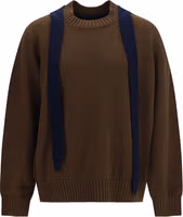 Brown Wool Oves Aries Sweatshirt 1