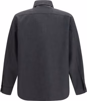 Gray Polyester Full-Length Jacket 2