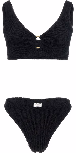 Black Polyamide Bikini