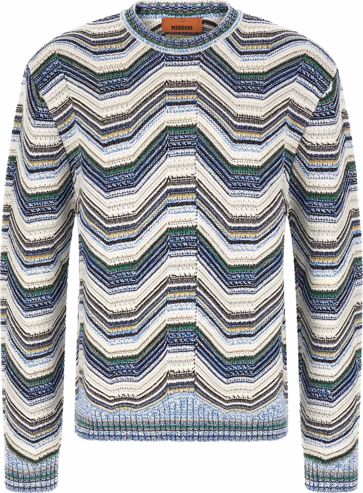 Multicolor Wool Cardigan
