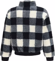 Gray Polyester Full-Length Jacket 2
