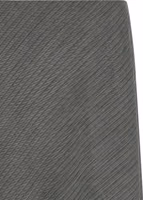 Gray Viscose Mini Skirt 3