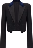 Black Wool Blazer 1