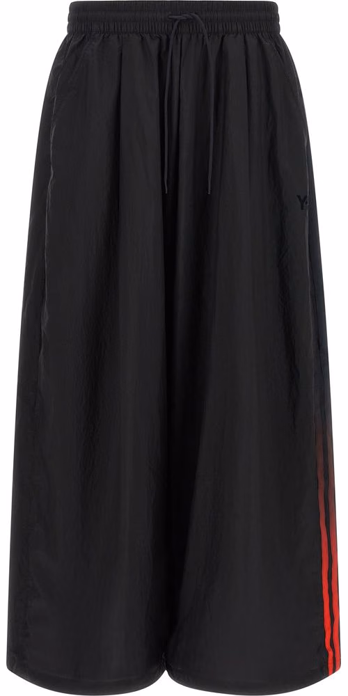 Black Polyamide Athletic Pants