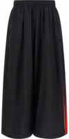 Black Polyamide Athletic Pants 1