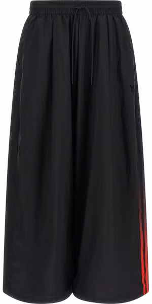 Black Polyamide Athletic Pants