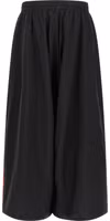 Black Polyamide Athletic Pants 2