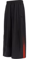 Black Polyamide Athletic Pants 3