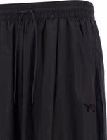 Black Polyamide Athletic Pants 4