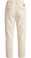 Beige Cotton Men Pants 2