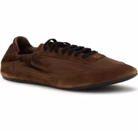 Brown Rubber Athletic Sneakers 2