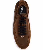 Brown Rubber Athletic Sneakers 4