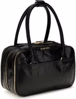 Black Calf Leather Bos Taurus Handbag 3