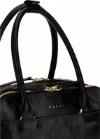 Black Calf Leather Bos Taurus Handbag 4