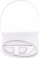 White Cowhide Shoulder Bag 1