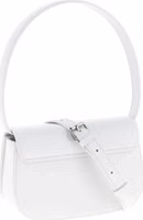 White Cowhide Shoulder Bag 2