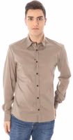 Green Cotton Men Shirt 1