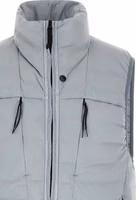 Gray Polyamide Sleeveless Jacket 3
