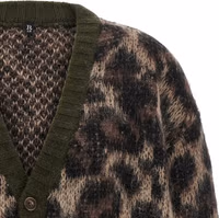 Brown Nylon Cardigan 3