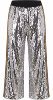 Grey Polyester Women Pants 1