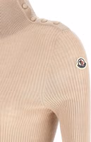 Beige Virgin Wool Cardigan 4